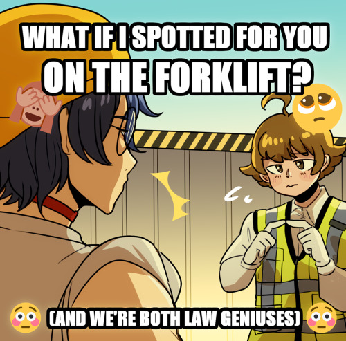 ministarfruit:  hey hughdebesties here’s some forklift memes for you