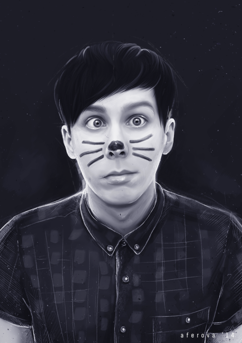 aferova:Dan and Phil Collection! - digital paintings(as I recently lack creativity and I’m literally