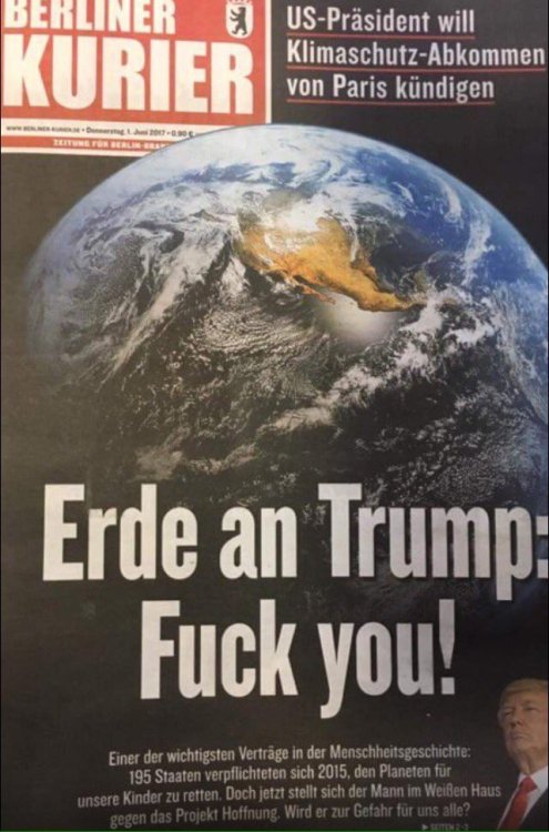 micdotcom:Greenpeace slammed Trump with a  projection on the side of the US Embassy in Berlin — and more reactions from around the world
