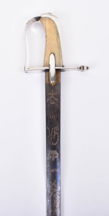victoriansword: British Officer’s Sword, Late 18th Century Georgian Naval or Infantry Officer&