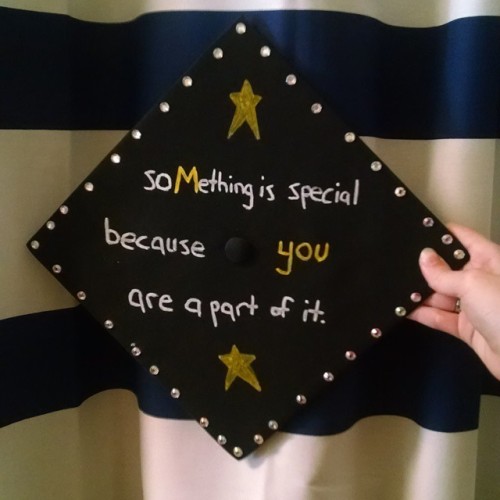 #myUMcap is complete!! Thanks for all the inspiration, @gleeonfox and @msleamichele. #MGoGrad