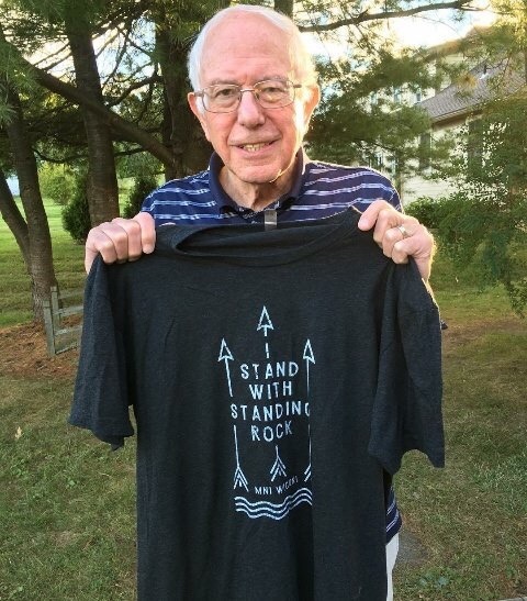ilovebeingnativeamerican:Senator Bernie Sanders supports the NoDAPL movement!
