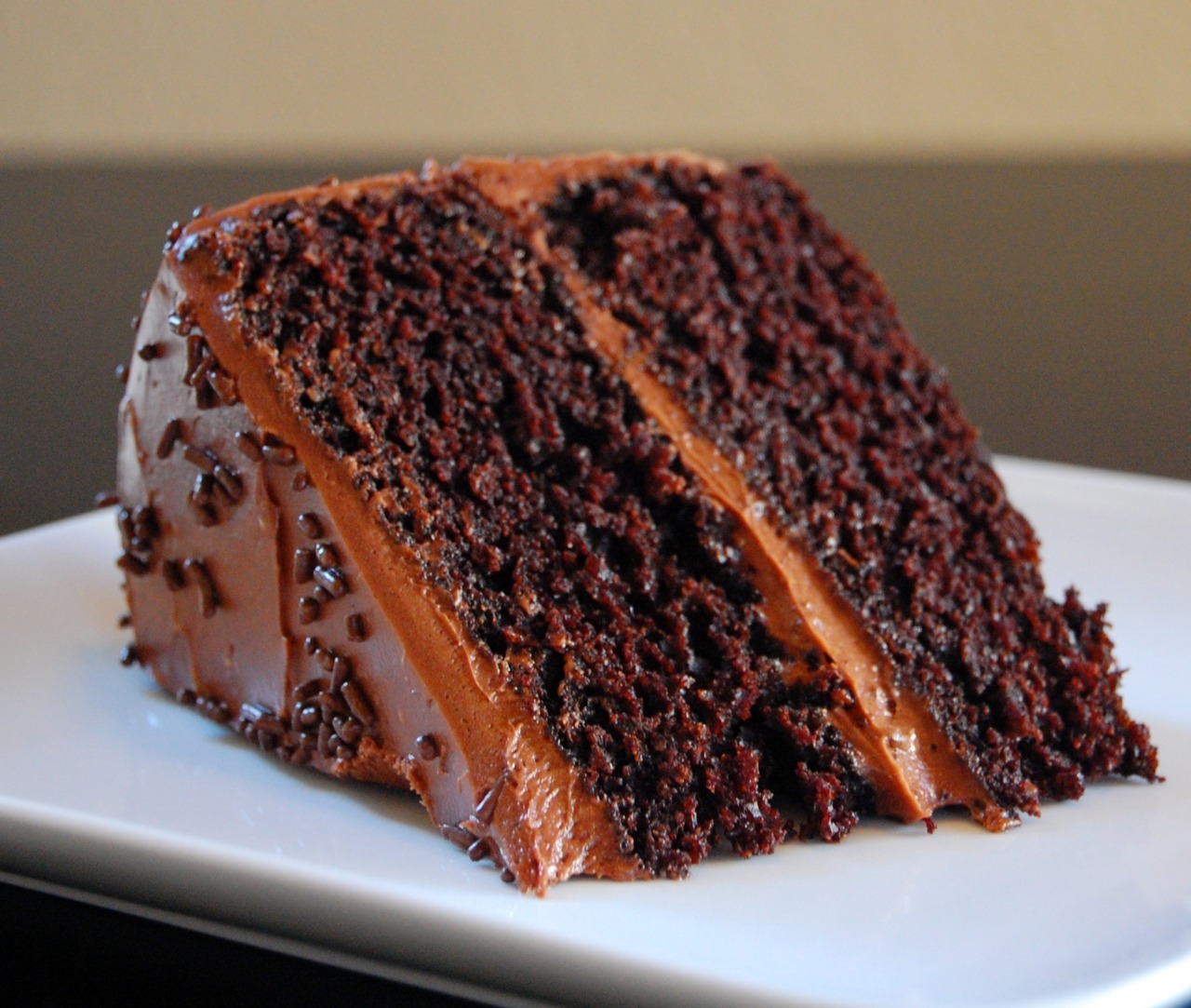 Light german chocolate cake