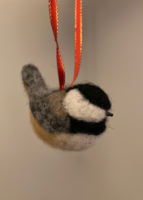 Needlefelt ornaments for my mom for Xmas!