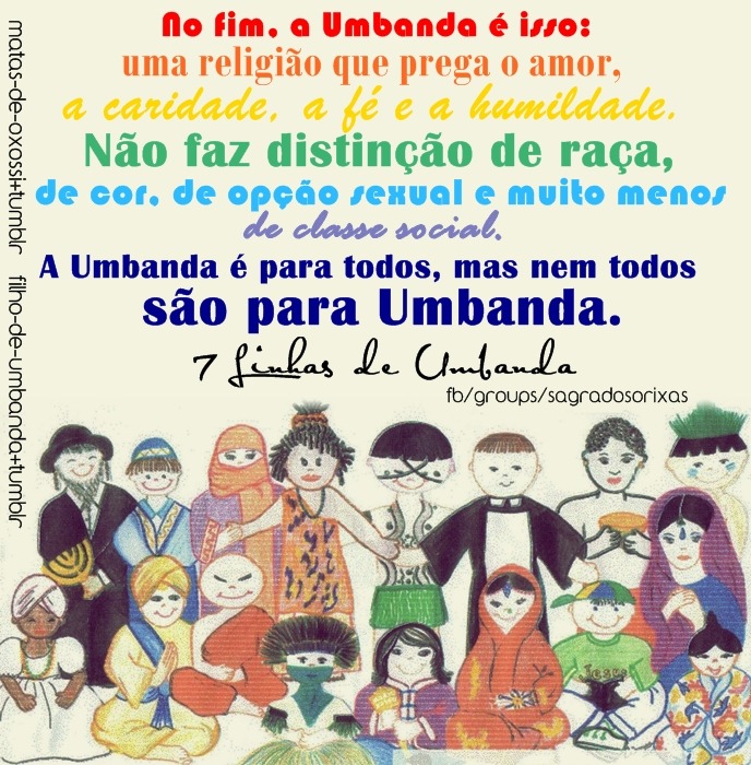 A Umbanda é Paz e Amor, um Mundo cheio de Luz on Tumblr