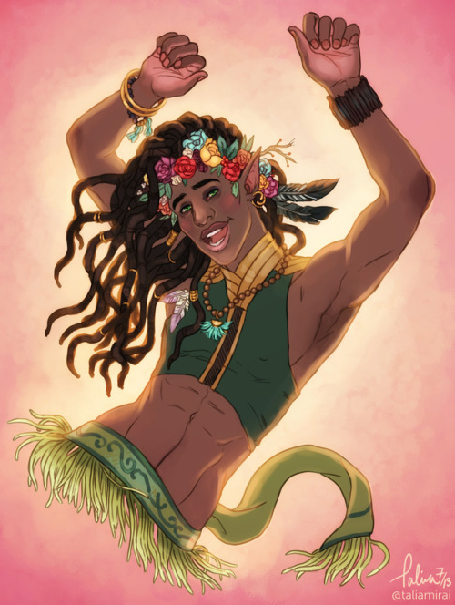 taliamirai:It was such a pleasure to create this character concept for @ashen-lilies ! This beautifu