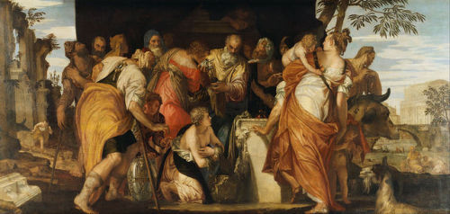 The Anointment of David, Veronese, ca. 1555