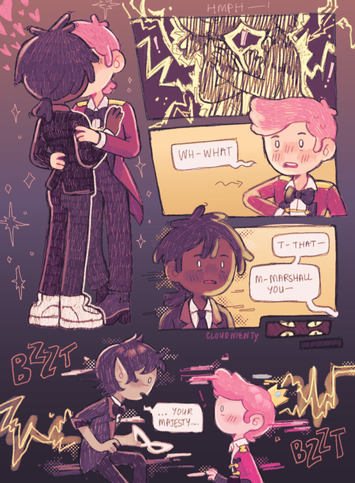 What If The Kiss Caused Them To Glitch For A Second-