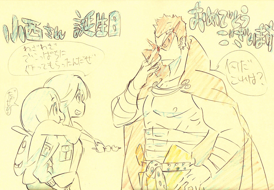 h0saki:  Some of my favorite pages from Sushio’s new sketchbook “Sushiotan”.