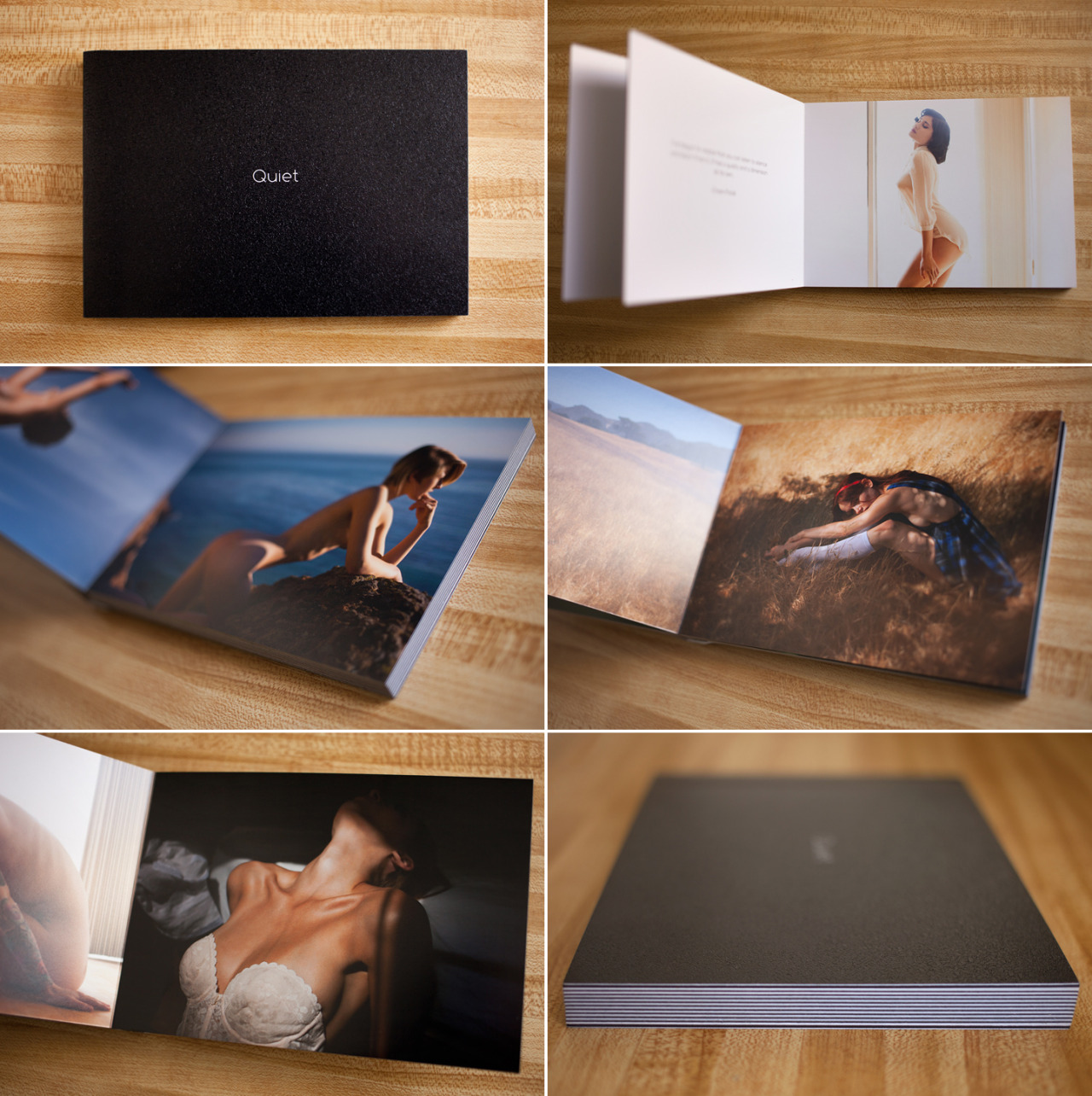 I only have a few copies left of my limited edition 5”x7” photo book, QUIET,