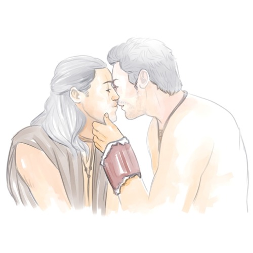 XXX zionnezzart:  How we kiss :)  photo