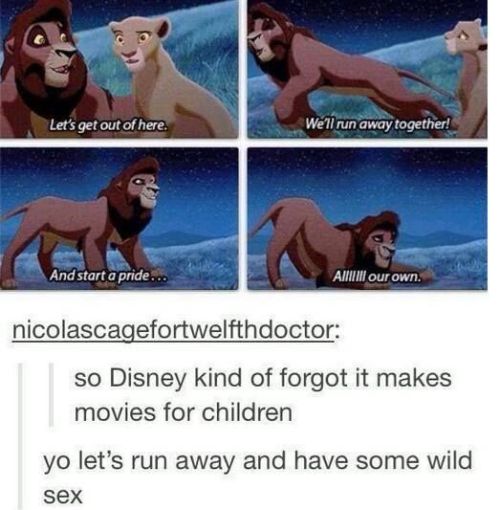 itsstuckyinmyhead: The Lion King and Tumblr