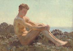 chadmsirois:Sunbather, Henry Scott Tuke,