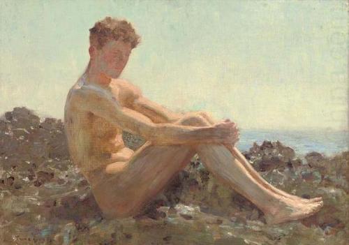 Sunbather (1911), Henry Scott Tuke adult photos