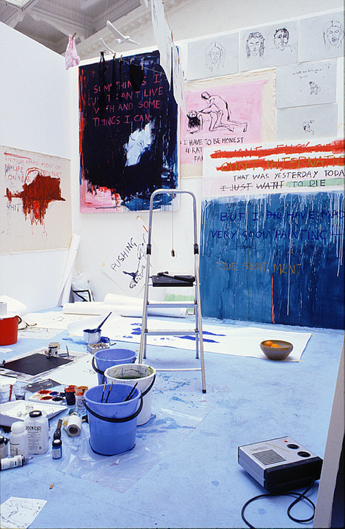 thatmodelgirl:  sassyqueenofberlin:  Exorcism of the Last Painting I Ever Made -