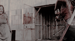 peletiersdixon:  twd meme | eight scenes [3/8] It’s Michonne. She broke in, stole
