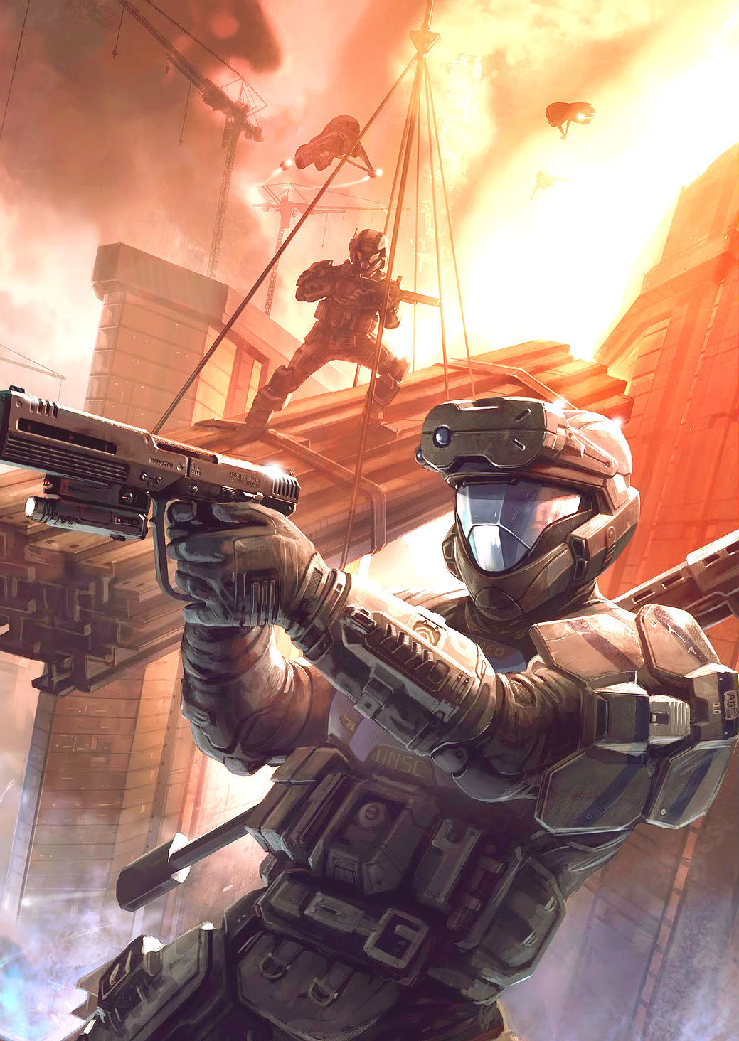 svnbreaker:  ODST’s. For we-are-odst    ”Helljumper, helljumper, where you been?