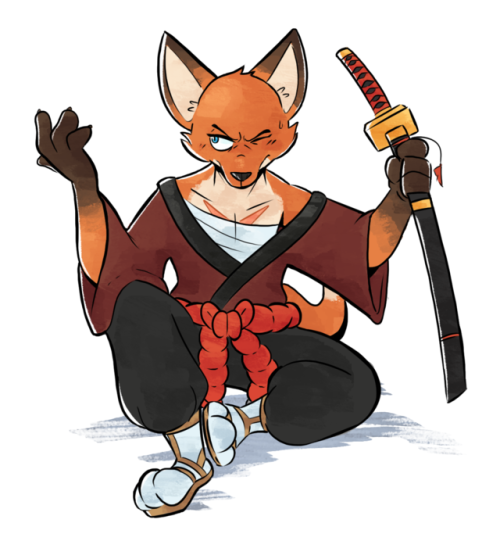 Heres Some Fox Samurais