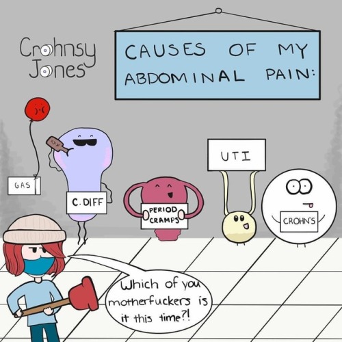 C diff is a bitch #ibd #crohnsiscray #crohns #cramps #chronicillness #spoonie #spoonielife w