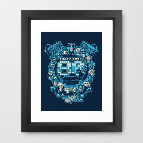 it8bit:  Awesome 80’s Created by Letter_Q Website | Tumblr | Store Available at