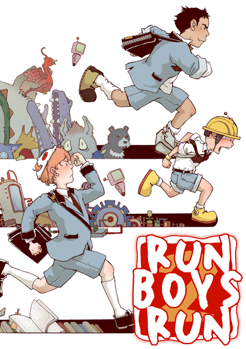 michimogallery:My new book Run Boys Run 2 is avairable now...