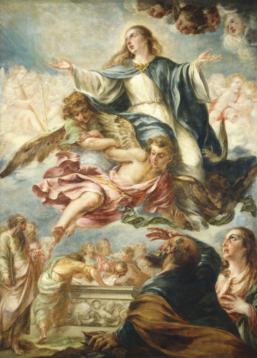 La Asunción de la Virgen por Juan de Valdés Leal, 1658-60.
