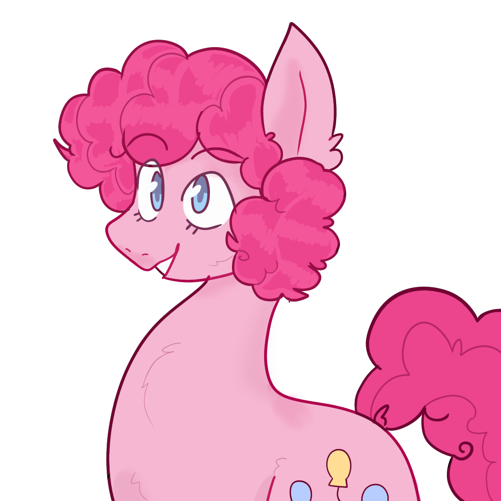 beeesnees: uhh i wanna start drawing mlp art again so here’s some old art of pinkie