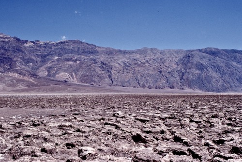 Horizontals XIX - Badwater, Death Valley, California, 1977.I guess I am somewhat obsessed with Death