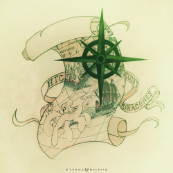 Tattoo design commission for Okami888