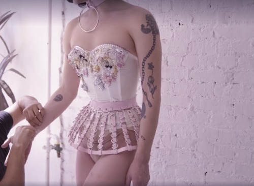 creepyyeha: Violet Chachki for Nylon Magazine in Creepyyeha
