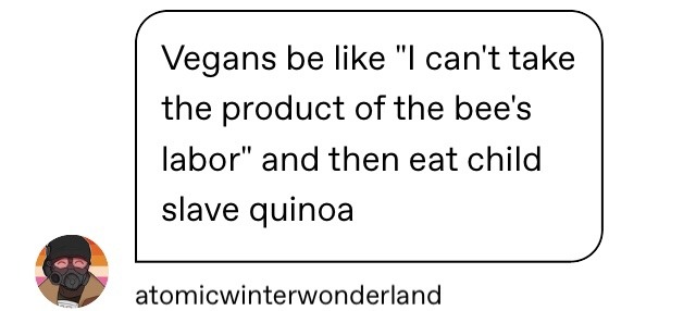 fallout-new-vegas-2010: fallout-new-vegas-2010:  vegans make peace with honey no