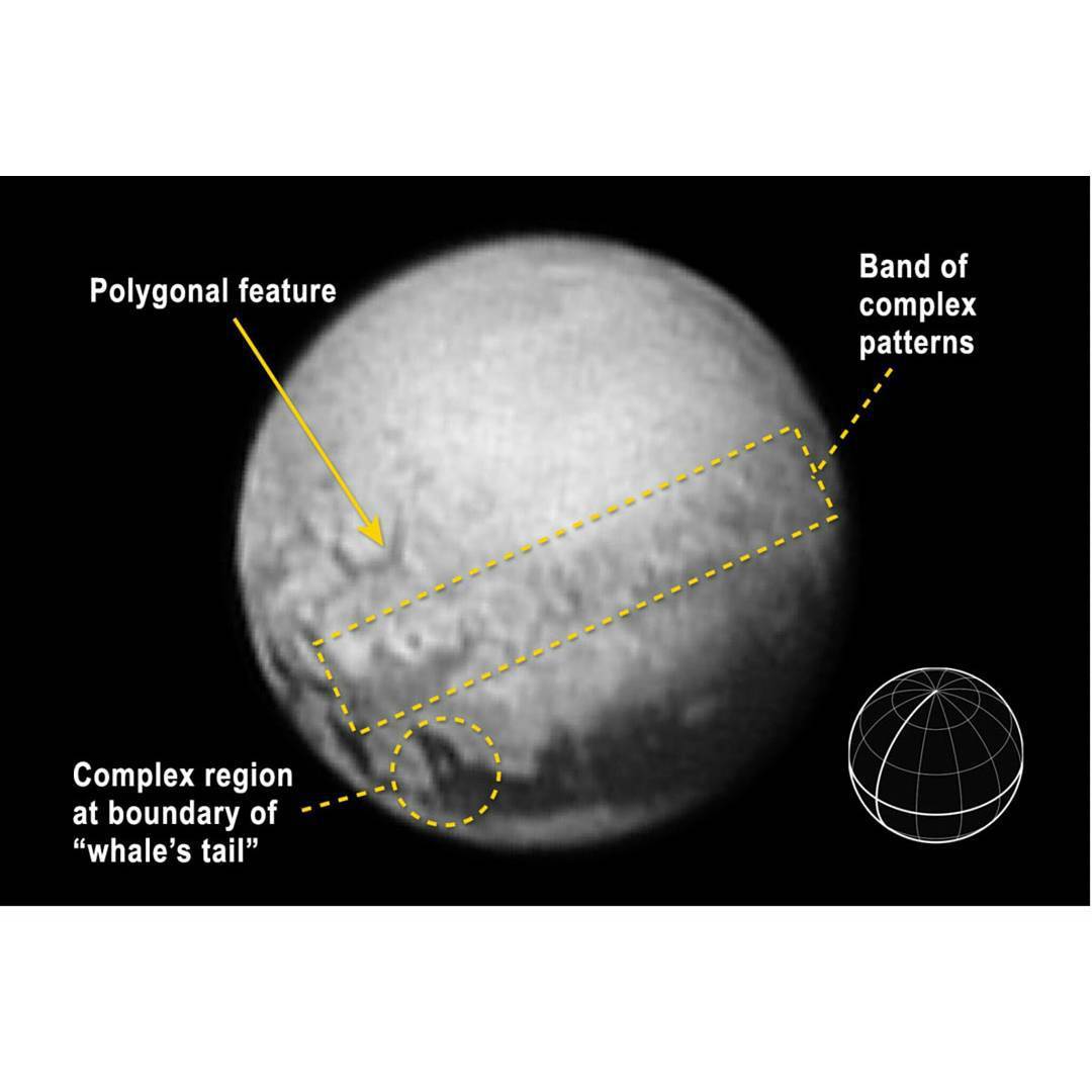 Geology of Pluto #nasa #apod #geology #pluto #dwarfplanet  #dwarf  #planet #newhorizons