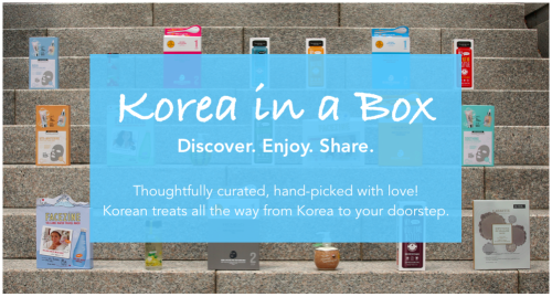 definitely check out this Korea box which brings you Korean snacks, beauty products and cool Kpop co