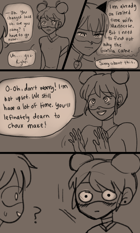 aerequets:could it be that marinette has…. Suspicions?also here to start a Stan Gorilla club [Part 1