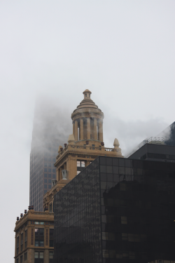 luxuryera:  Foggy Downtown Houston | Source