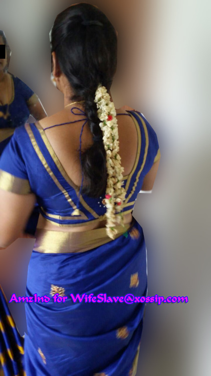 Porn Pics Desi wife blue saree