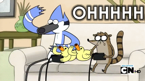 I’ve been watching so much Regular Show lately oh mANN 