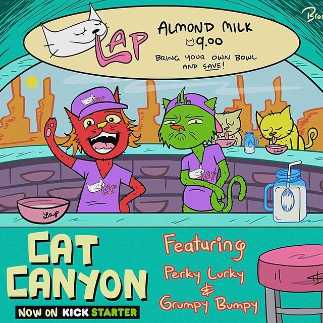 12 days left to pre-order @catcanyonbook on #kickstarter: let’s make it be a thing!
http://catcanyonbook.com