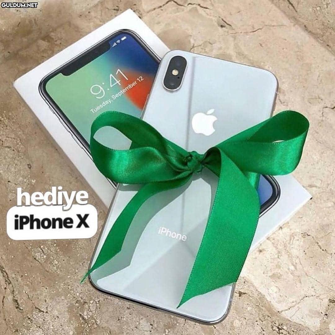 hediye
iPhoneX
iPhone
  ...