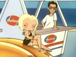 slbtumblng: askshadetrixieandfamily:  slbtumblng: Been watching old spanish commercials from the 80′s and 90′s and found this one about ice creams.  Betty Boop’s Latina cousin.  It’s a commercial from Spain, bud.  O oO