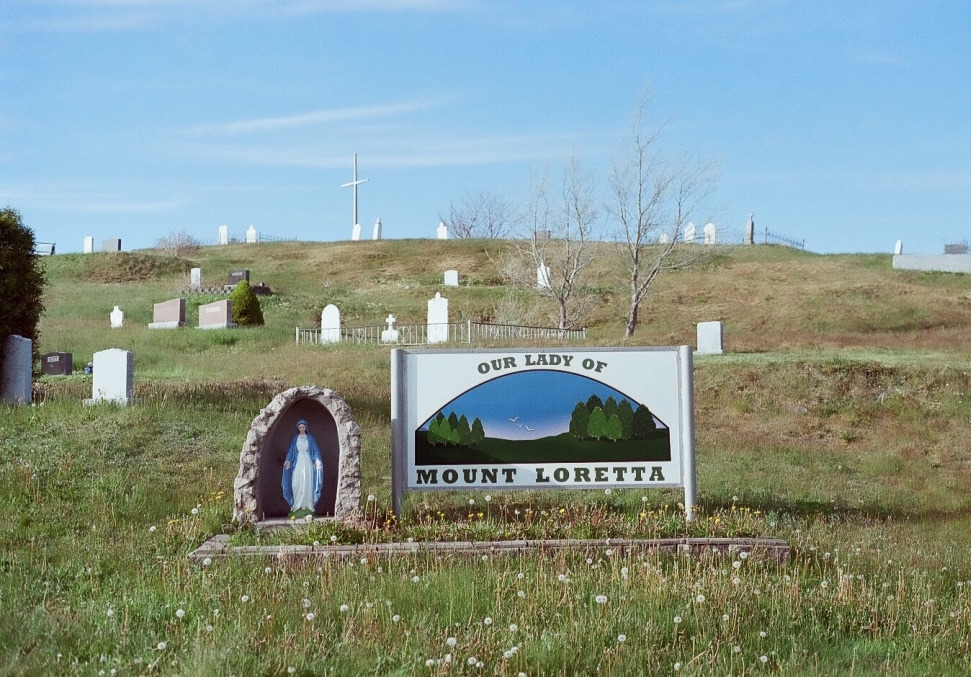 daisygraves:our lady of mount loretta cemetery