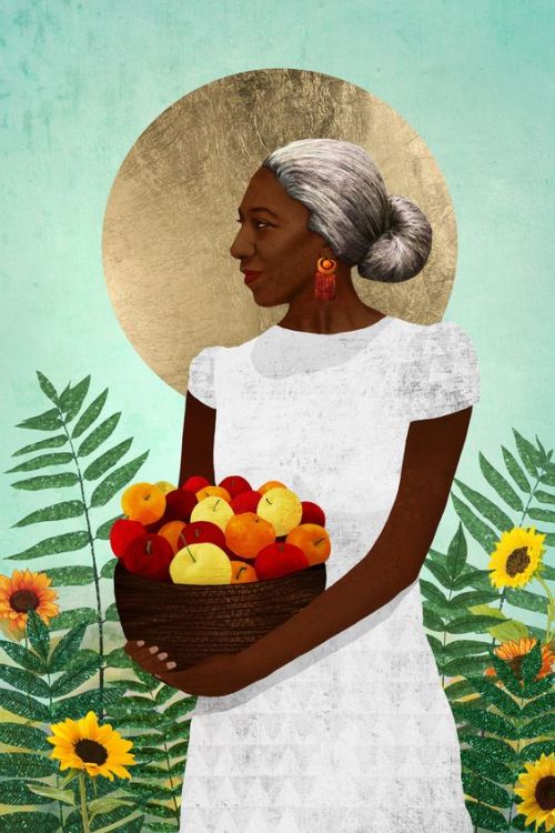 fyblackwomenart:Edna Lewis by Mariona Lloreta (April 13, 1916 – February 13, 2006)Edna Regina Lewis 