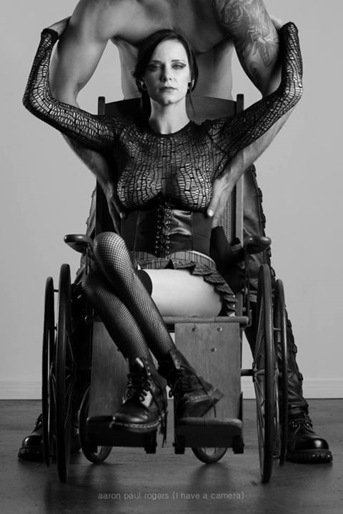 theperksofbeingdisabled:  Photoshoot by the American photographer Aaron Paul Rogers.