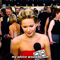 jenniferlawrencedaily:  Interviewer: You know that you’re a role model to many