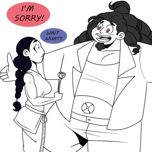 chillguydraws: Big Steven has big emotions. Based on a design joke.  lol XD