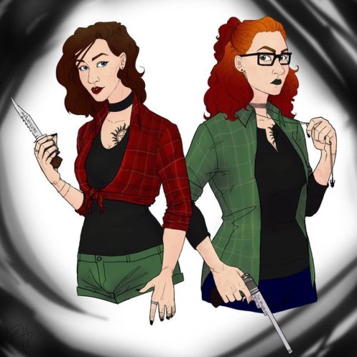 Every year for the past 3 years I&rsquo;ve drawn my best friend and I as if we lived in an alter