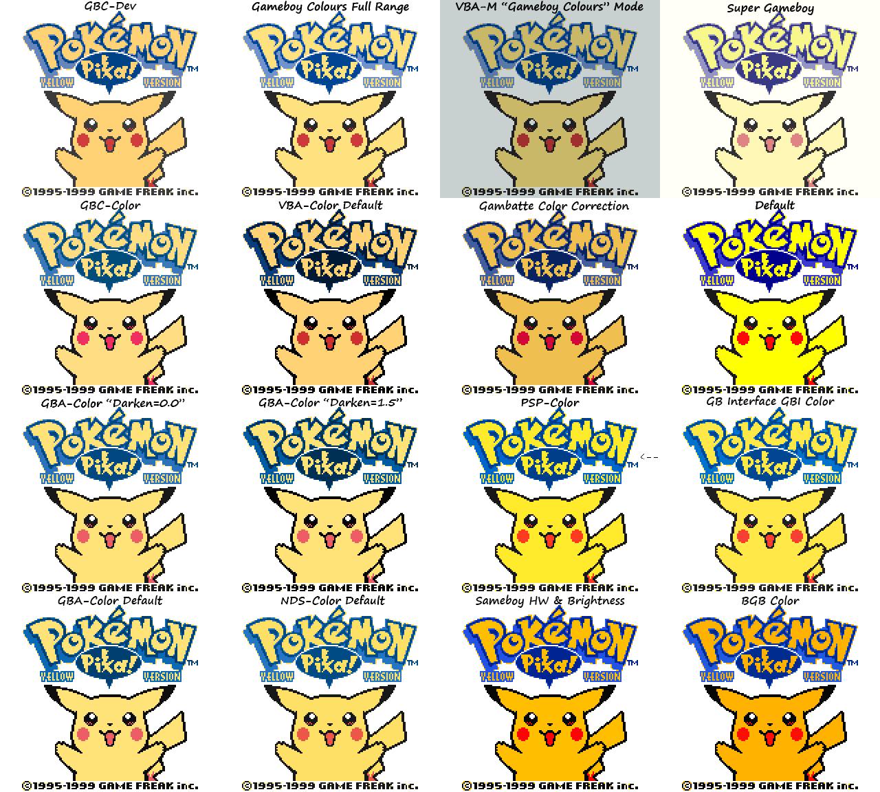 Pokefan531's Posts — All the comparisons of software color...