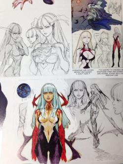 Blankla:  Morrigan Designs By Tatsuya Yoshikawa 