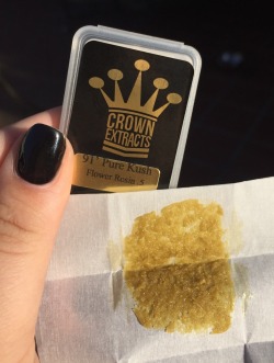 veraisastoner:  91 Pure Kush rosin