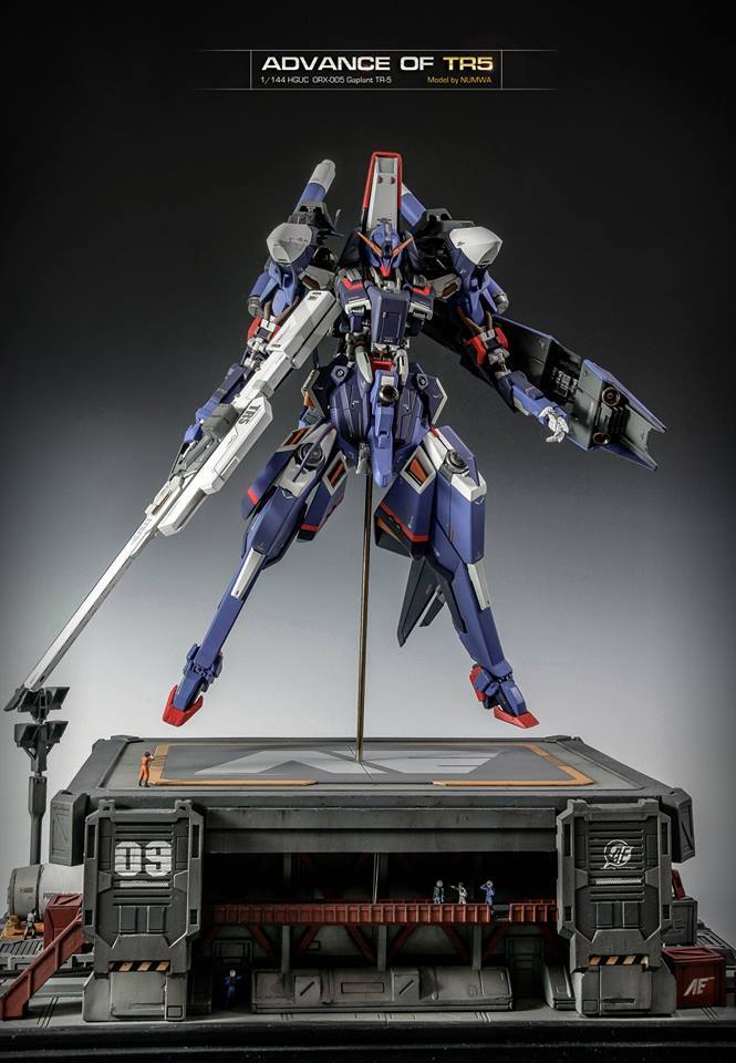 gunjap:  NUMWA’s 1/144 HGUC ORX-005 Gaplant TR-5: ADVANCE OF TR5. Amazing Work,